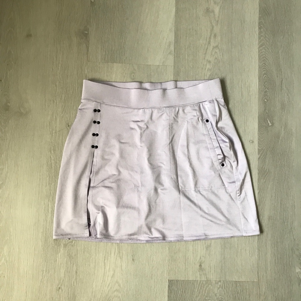 JAMIE SADOCK PURPLE SKORT GOLF TENNIS FRONT SLIT POCKET WOMENS SMALL